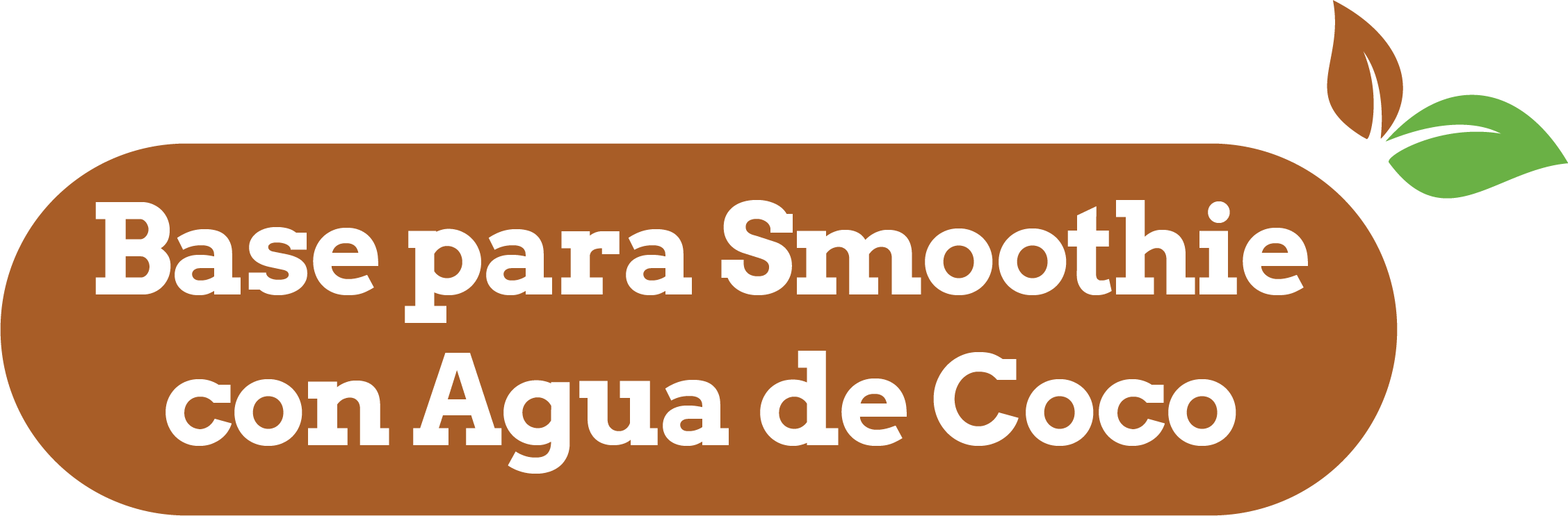 Base para Smoothie con Agua de Coco